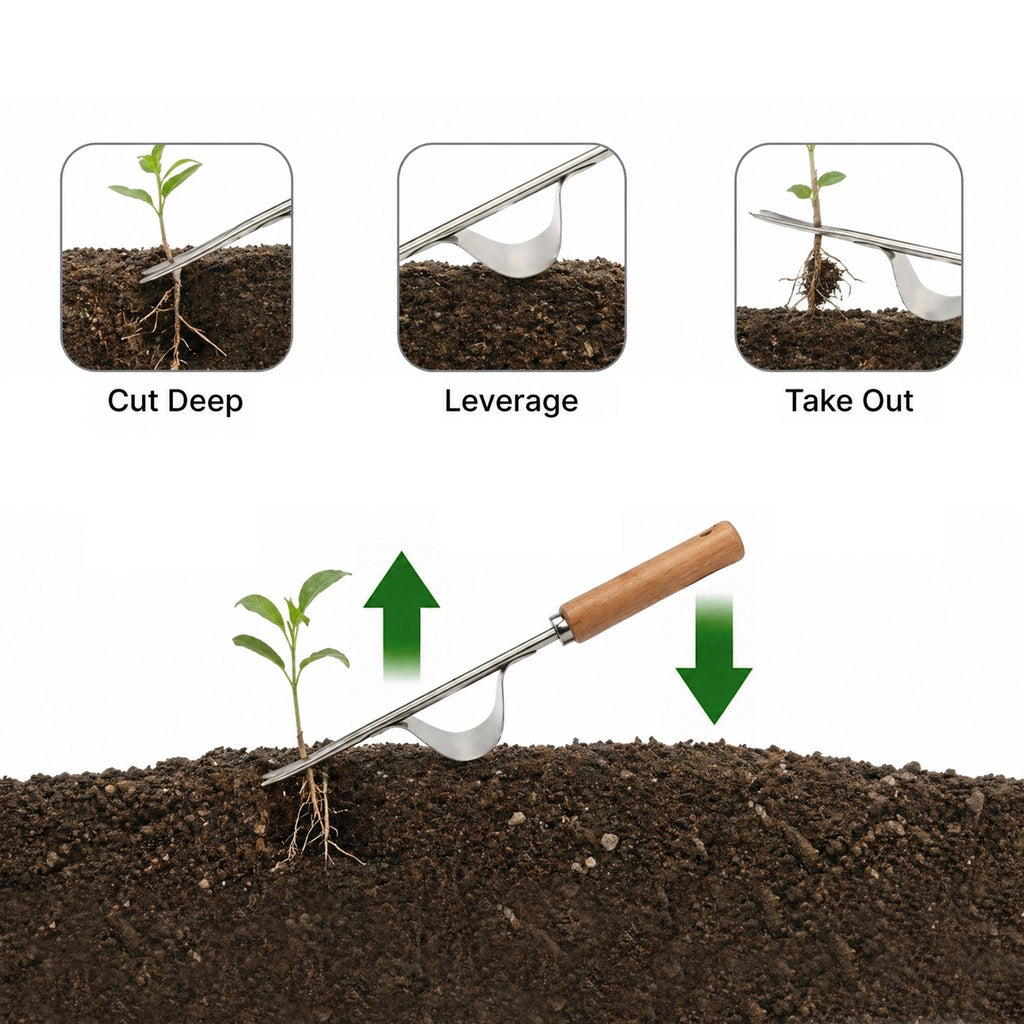 Weed Remover Tool – Pull Weeds from the Root in Seconds